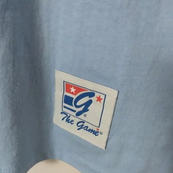 Vintage The Game Sz Large 90s Neon Puff Paint Daytona Beach Florida T Shirt - Picture 6 of 8